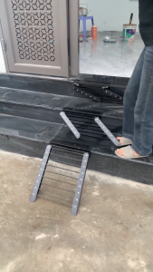 Cầu Xe Gấp Gọn Xếp Gọn Lên Xuống Chéo Đa Hướng Thông Minh Chống Trơn Trượt