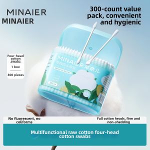 MINAIER | Ear and Nose Cleaning Baby Cotton Swabs
