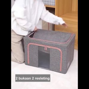 Kotak Penyimpanan Tahan Air Oxford 24L 2PCS