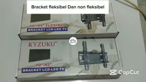 Bracket TV LED LCD 10 - 45 inc  inch plus WATER PASS