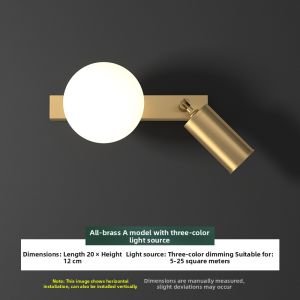 ZHENMEIJU | Bedroom Nordic Minimalist Luxury Creative Wall Light