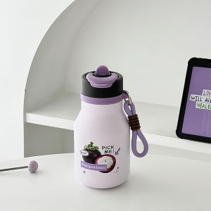 Stylish Portable Double-Drinking Spout Thermal Cup
