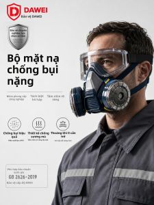Mặt Nạ Hàn Bảo Vệ Khói Bụi Độc Hại Dễ Thở Cấp Công Nghiệp