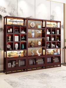 FANTANYIPIN | Kệ Trưng Bày Trà và Đồ Cổ Phong Cách Trung Quốc