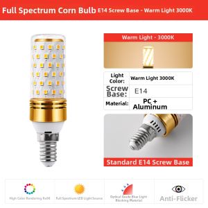 ZHENNIU | Full Spectrum Adjustable Color Eye Protection LED Bulb