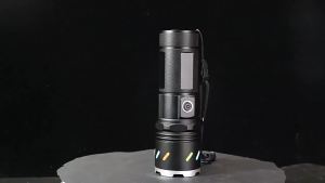 New High Power Long Range LED Flashlight Multifunctional Powerful Torch for Outdoor Camping Hiking Wilderness Emergency Lighting