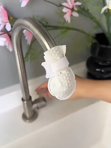 Universal Faucet Filter Cotton  Water Purification Socks  For Tap Water Rust Removal  Water Filter Bag  Anti-splash Removes Sand Filters With T-strap