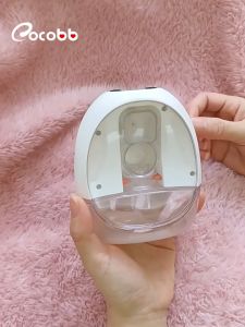 COCOBB Upgraded Wearable Electric Hands-Free Breast Pump Hospital Grade Safety Material Rechargeable Breast Pump