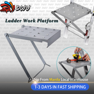 Ladder Platform Ladder Accessories -Ladder Work Platform Anti-Slip Ladder Tool Tray Painters Platform