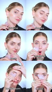 [Ready] Face Gua Beauty Gua Sha Board Lifting Firming Remove Wrinkle Beauty Tool  Body Massage Tool  Firming Face