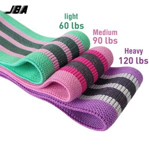 JBA Stretch Belt 60/90/120 LBS Cotton Coat Chống trượt Breathable Sweat Resistance Belt Vòng nâng mông đàn hồi Lean Leg Yoga Belt cho phụ nữ