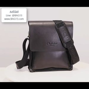 กระเป๋าสะพายข้างผู้ชาย POLO กระเป๋าคาดอก กระเป๋าทรงแมสเซนเจอร์ กระเป๋าใส่ไปทำงาน