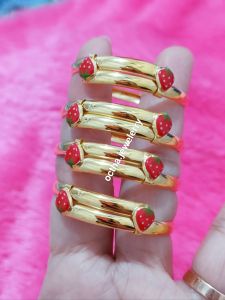 GELANG SELOT ANAK PERAK 925 LAPIS MAS