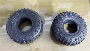 4PCS 1.9 RC Crawler Tires OD 125mm Tyre Replacement for 1/10 Traxxas TRX4 SCX10 90046 90047 CC01 RC Rock Crawler