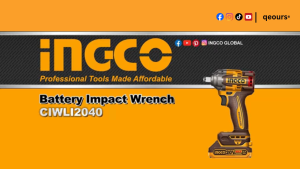 INGCO 20V 400NM CORDLESS IMPACT WRENCH | 1/2" | BRUSHLESS MOTOR | CIWLI2040 CIWLI20401