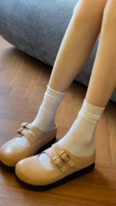 6Pairs Trendy Korean Ice Socks for Women Summer Thin Socks Summer Sweat-absorbent Mid-tube Ice Stockings