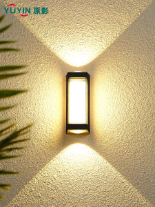 Outdoor Wall Lamp LED Super Bright Waterproof Aluminum Body Modern Simple Style for Balcony Entrance Garden Courtyard Corridor