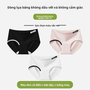 Quần lót MiiOW cho nữ vải Ice Silk thoáng khí kháng khuẩn