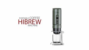 Máy pha cà phê cầm tay chuyên nghiệp Espresso 3 trong 1 dùng pin có thể pha cả nóng và lạnh thương hiệu Mỹ cao cấp HiBREW H4C
