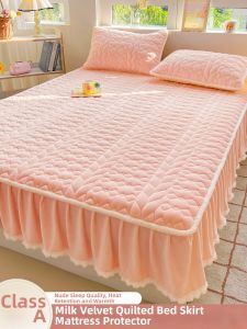 Kiss Dear | Warm Plush Cotton Mattress Cover