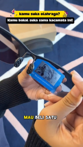 SNEAKERSSHOP17 Kacamata Gaya Sporty Photochromic Polaris Sunglass Hitam Cowok Kacamata Hitam Lensa Polaris Anti UV400