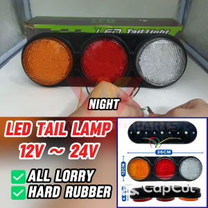 LED Trailer Tail Lamp Rear Light Brake Signal Reverse ABS Base 24V Lampu Belakang For All Type Vehicle TRUCK -1pcs