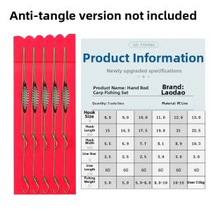 LAODAO | Improved Fishing Rod Bait Set for Carp