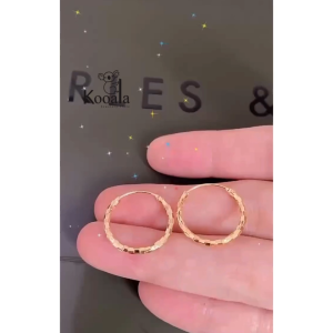 Anting Gipsy Bambu Wanita Gaya Fashion Elegan Simple Cantik Kekinian