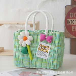 Túi Xách Dệt Hoa Dung Tích Lớn Túi Xách Mua Sắm Túi Quà Tặng Túi Xách Nữ Túi Xách Bằng Vải Túi Xách Thường Ngày Chống Thấm Nước