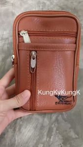 กระเป๋าคาดเข็มขัด กระเป๋าคาดเอว ใส่มือถือ มีช่องหน้า