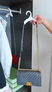 [SG In-stock] Creative Bag Hanger Organiser for Closet / Single Bag Hook Wardrobe Organizer