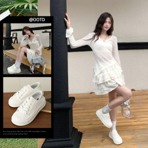 Josiny | Casual Thick Sole Womens Canvas Shoes