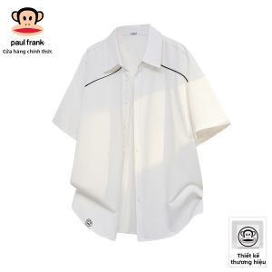 Paul Frank | Áo Sơ Mi Mỏng Thoáng Đầy Phong Cách Với Dây Chống Nắng Mùa Hè