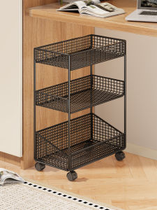 WUBUWEI | Movable Under-Desk Bookshelf Large Capacity