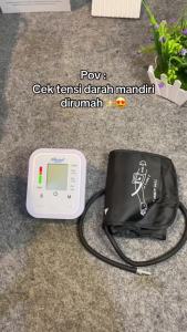 [ PROMO COD ] Alat Tensi Darah Digital Otomatis Akurat Omicron Monitor Pengukur Tekanan Darah Tensimeter Digital Electronic With Voice Indonesia Alat Ukur Tensi Darah Badan Electronic Portable Lengkap Tensi Meter Lengan Digital LCD Blood Pressure Monitor