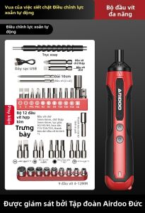 aridoo | Vít Điện Nhỏ Đa Năng Sạc Lại Được