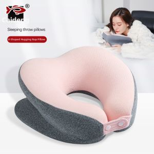 Multifunctional U-Shaped Memory Foam Cervical Pillow Removable