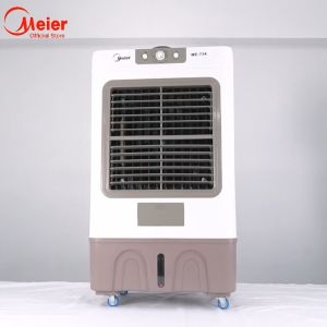 Meier พัดลมแอร์ ขนาด 60/35 ลิตร รับประกัน 2 ปี แถมเจลเย็น มีล้อ แผ่นกรองอากาศ พัดลมไอน้ำเย็น พัดลมไอน้ำ Air Cooler FDgrade