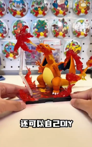 Bruco / Blokees Pokemon -  Charizard Ceruledgeicon Greninja Meowscarada  Classic CV-L Adventure