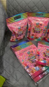 30pcs Candyland Candy Donut Sweets Cake Chipbags Lootbag pouches Bag Birthday Cabdy Bags Giveways