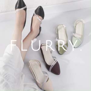 Ghea High Heels Wanita Hak Tahu 3Cm Sandal Pesta Formal/ Kasual Mutiara Glitter Elegant