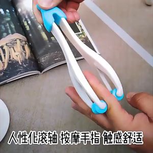Finger Massager Mini Finger Joints Massager with Elastic Handle for Finger Blood Circulation & Muscle Relaxation 手指关节按摩轮