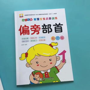 6 Book/set Writing Chinese Book Chinese Characters With Pictures Copybook Fit for Preschool Children Kids Age 3-8 幼儿园描红本写汉字笔画笔顺练习本儿童描红汉字描红