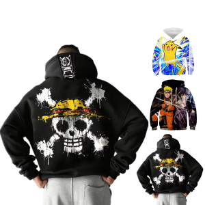 Bandai | Bandai 3D Print Sweatshirts for Men Women Street Style Fashion Hip Hop Hoodies Skateboard Basketball Baseball Outdoor Sport