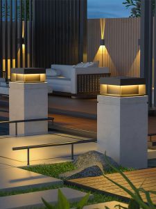 VINCAN | Solar Outdoor Waterproof Modern Post Light