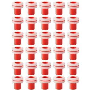 60pcs PPR Pipe Plugs 1/2" Thread Pipe Fitting End Cap Plug Buckle Pad Choke Leak-proof Sealing Ring Plumbing Accessories