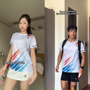 Áo Cầu Lông Quần Cầu Lông Bộ Cầu Lông Nam Nữ Chuyên Nghiệp Vải Thoáng Khí A1013 - V Badwear