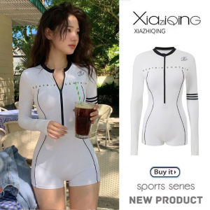 XIAZHIQING | Áo Bơi Dài Tay Chống UV Khô Nhanh