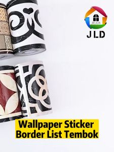 STIKER DEKORASI GLOSSY PREMIUM & BORDER PVC 10cmx5M/10cmx10M