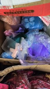 gift(ราคาถูก)ถุงผ้าแก้ว ถุงใส่ของชำร่วย ถุงตะข่าย ถุงหูรูด ถุงผ้า ถุงใส่เครื่องประดับ พร้อมโบว์